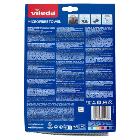Vileda Pet Pro Panno in Microfibra taglia M 45x70 cm